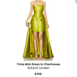 Worn Once!Solace London Structured Gown